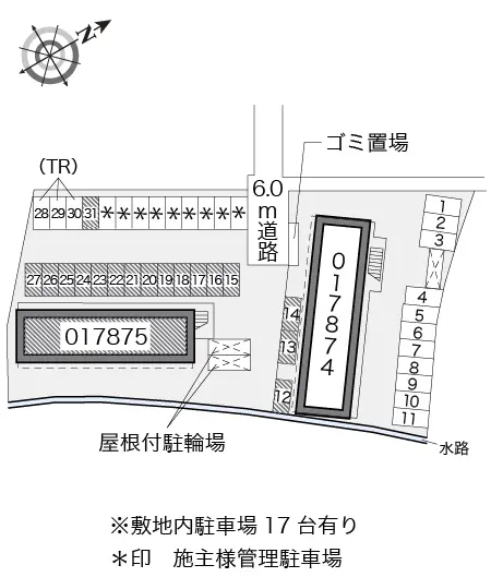 ★手数料０円★足柄上郡松田町松田惣領　月極駐車場（LP）